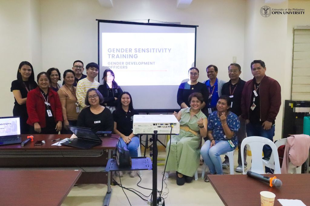 Office of Gender Concerns along with newly-appointed GDOs pose after the GST last June 20